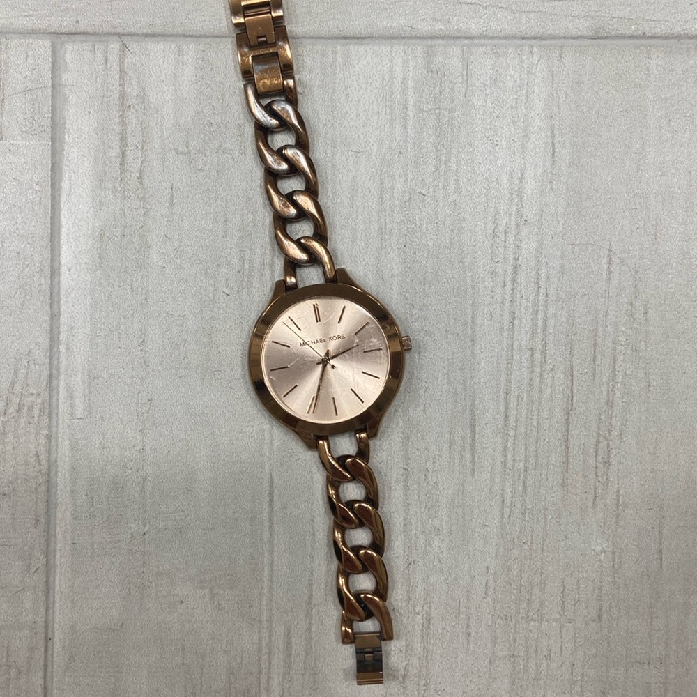 Rose Gold Michael Kors watch